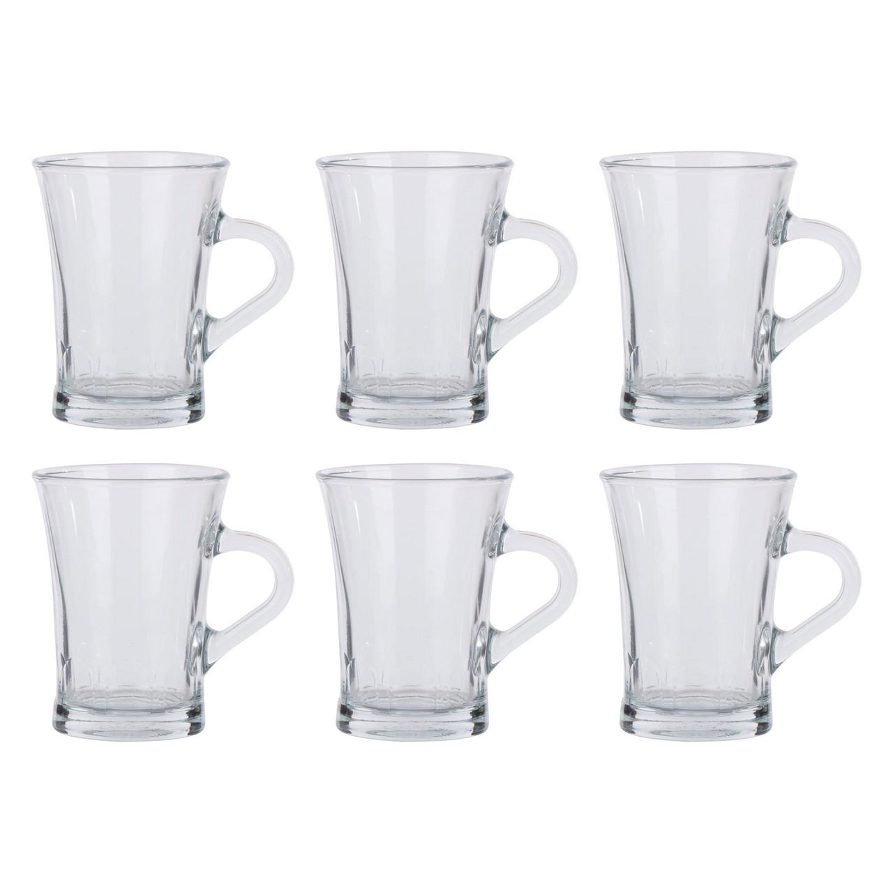 355019050014_1.jpg Satz von 6 Bechern aus gehärtetem Glas 170ml – Bild 1
