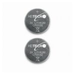 Knopfzellen 2er-Pack CR2032