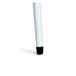 Aluminium Stiel Weiß 120 cm – Bild 2
