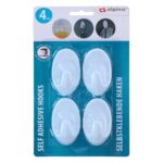 Wandhaken Oval 4er-Set