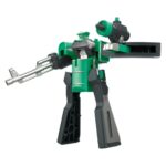 Transformer Roboter und Gewehr 2-in-1
