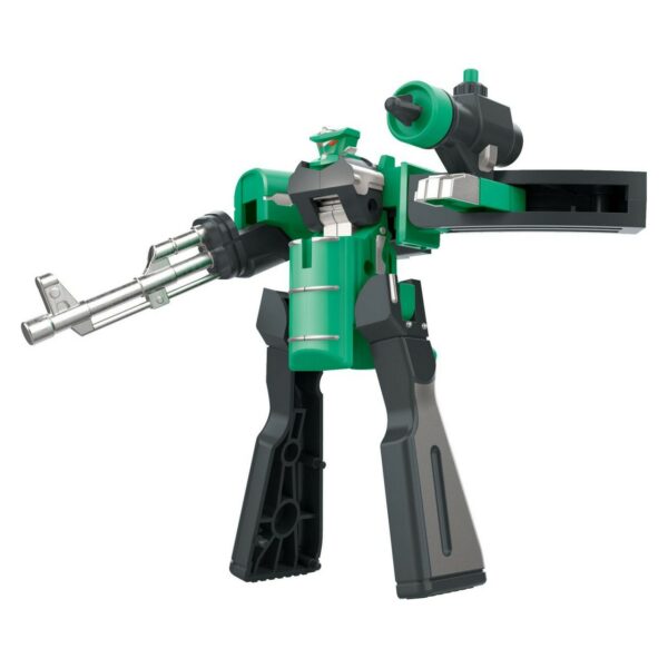 Transformer Roboter und Gewehr 2-in-1