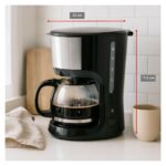 Kaffeemaschine 750W 1.025L Schwarz – Bild 2