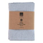 Serviette Grau 35 x 35 cm