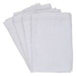 Serviette Weiß 35 x 35 cm – Bild 2