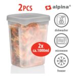 Vorratsdose 1 L 2er-Set – Bild 2
