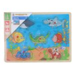Tier Steckpuzzle 9 Teile – Bild 4