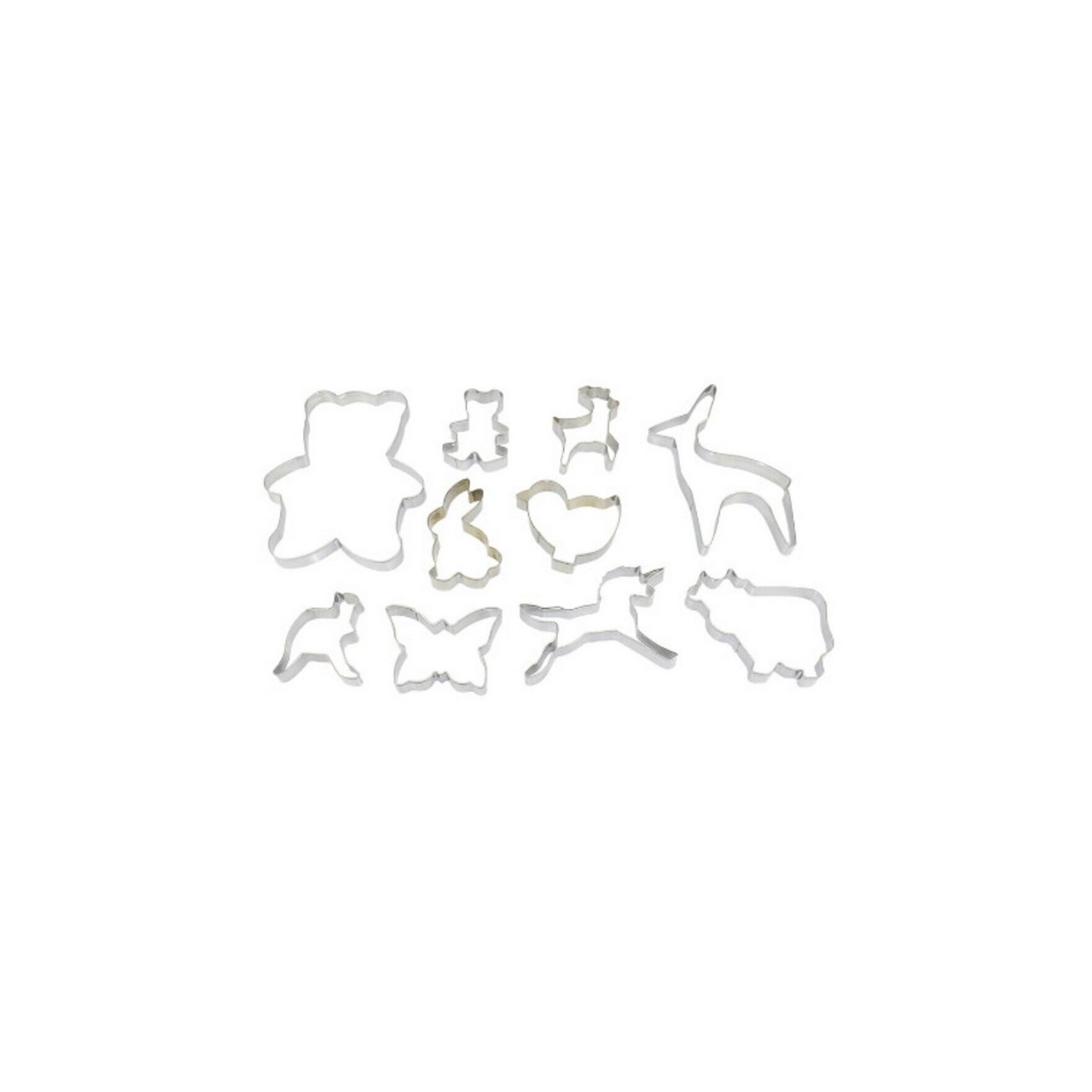 10619_1.jpg Backform Tiere 10-tlg. – Bild 1