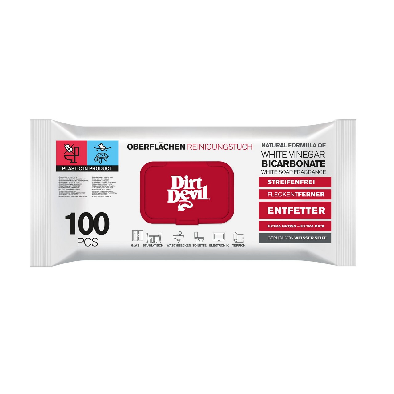 871125247090_1.jpg Multi-Oberflächen-Reinigungstücher 100 Stk. – Bild 1