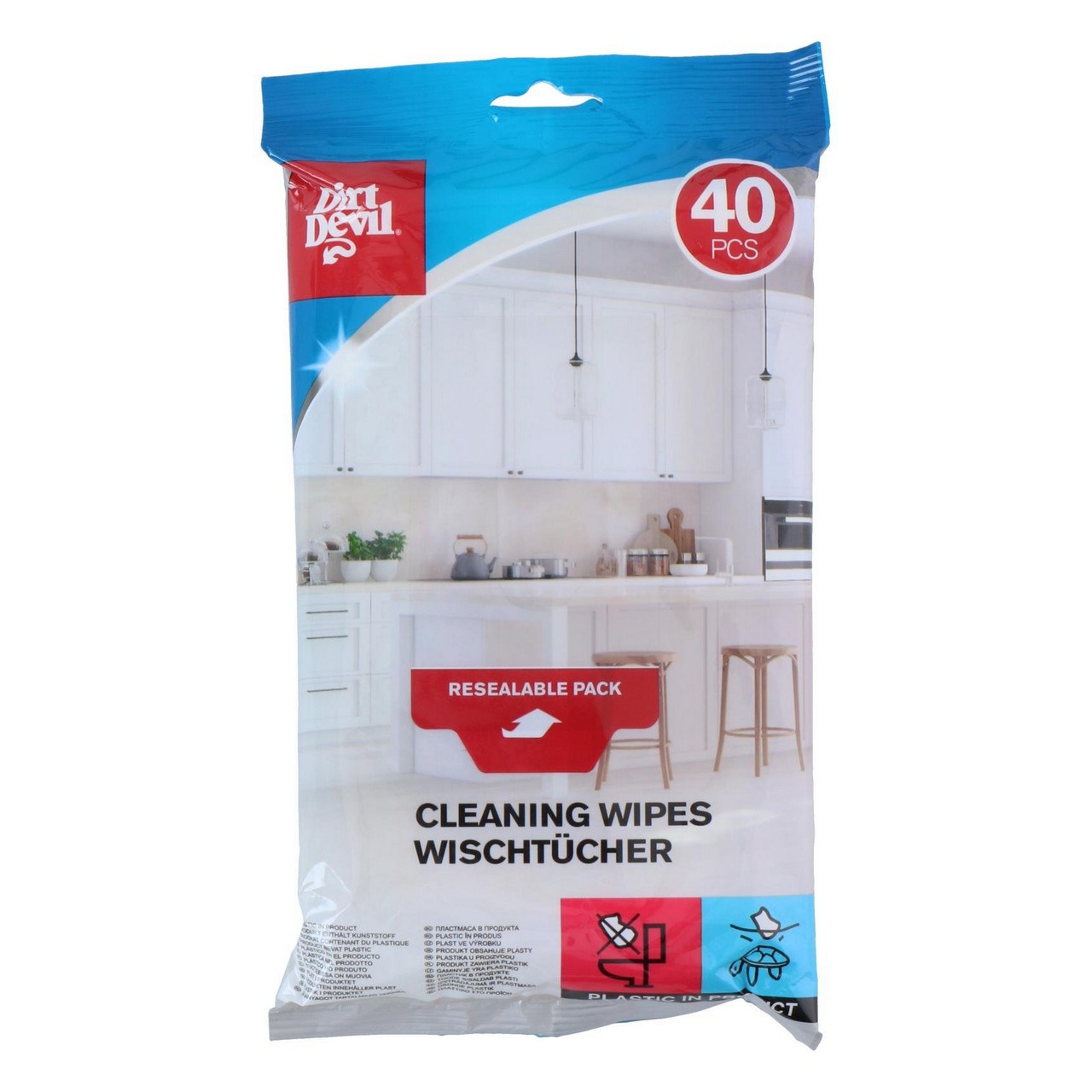 871125249561_1.jpg Reinigungstücher Hygienisch 40 Stk. – Bild 1