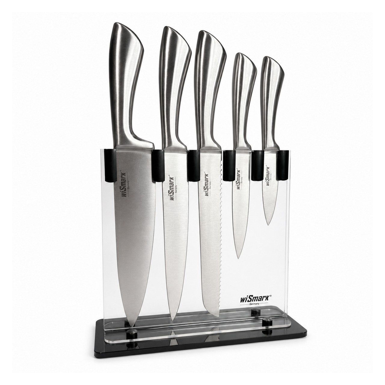 S-950_1.jpg Messerset mit Glas Ständer 6-tlg. – Bild 1
