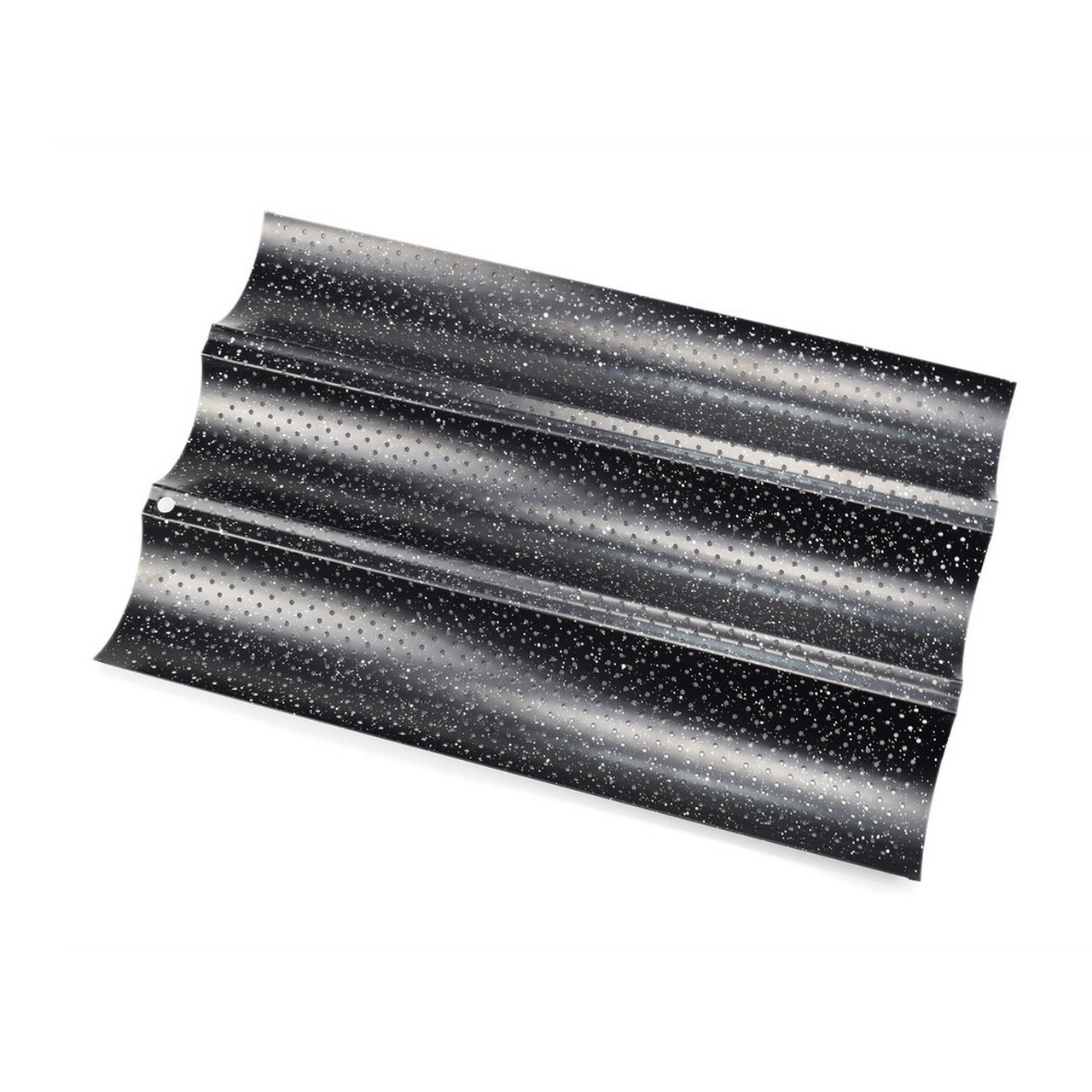 10622_1.jpg MICHELINO Backblech für 3 Baguettes 38 x 24 x 2 cm – Bild 1