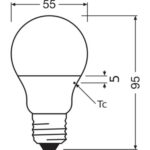 LEDVANCE Lampe E27 4.9W 2700K – Bild 3