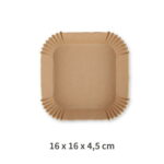 Heißluftfritteuse Backpapier 16 x 16 100 Stk. – Bild 4