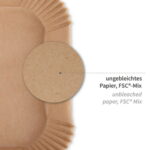 Heißluftfritteuse Backpapier 20 x 20 100 Stk. – Bild 2