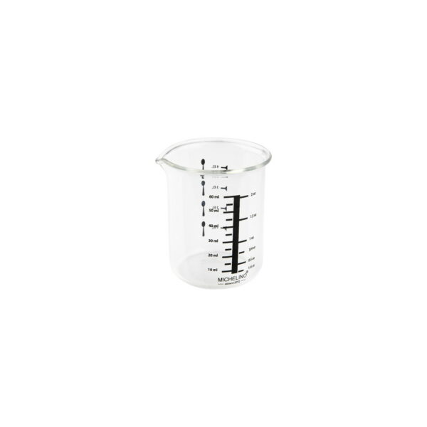 MICHELINO Mini Messbecher Glas 60 ml