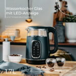 ADLER Wasserkocher mit Digitalanzeige, Schwarz – Bild 9