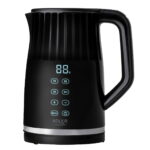 ADLER Wasserkocher Schwarz mit LED