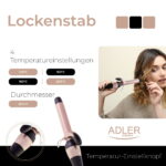 ADLER Lockenstab 25 mm – Bild 5