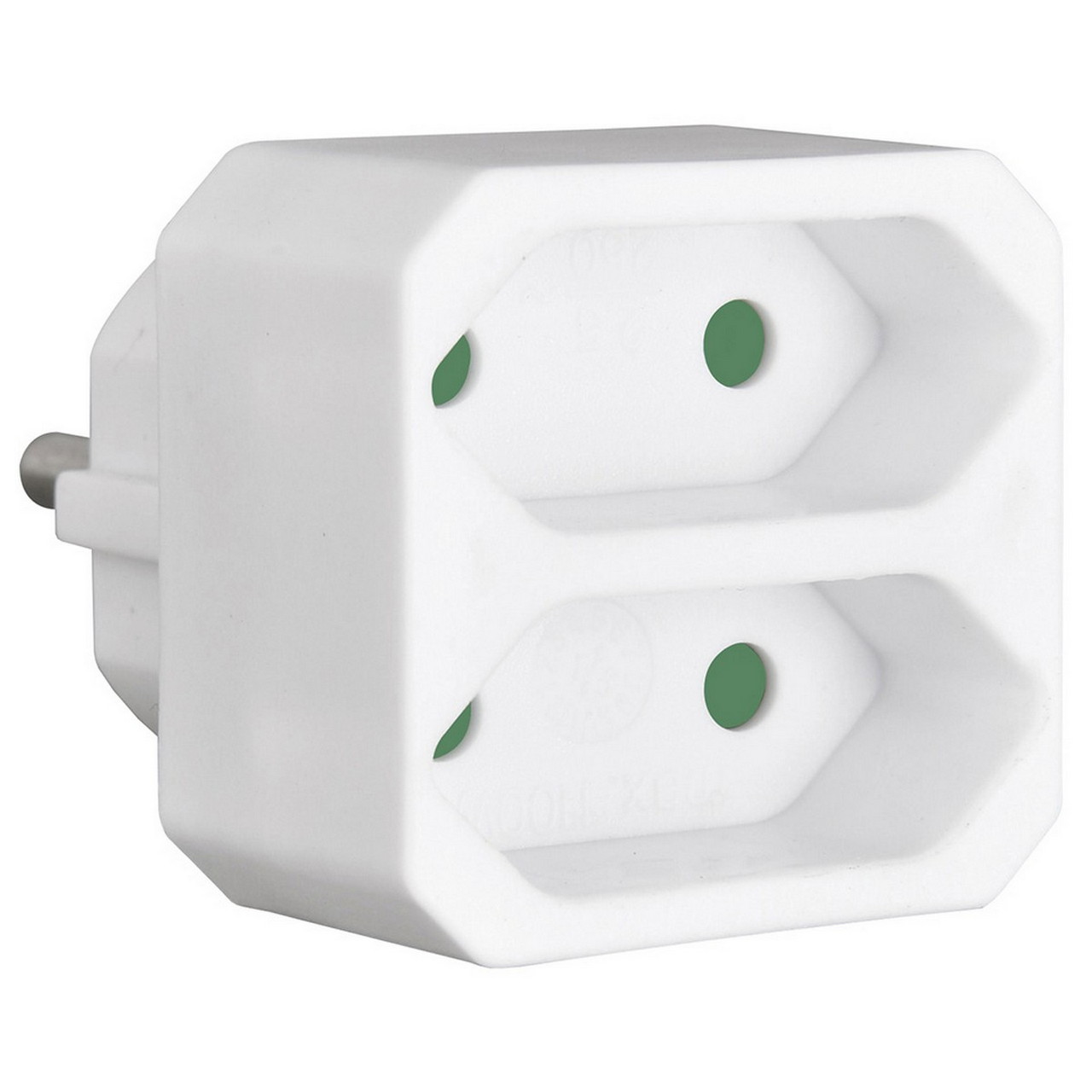 04002997.jpg Steckdosenadapter 2-fach – Bild 1