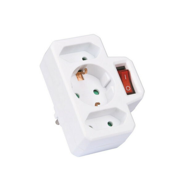 Steckdosenadapter 3-fach