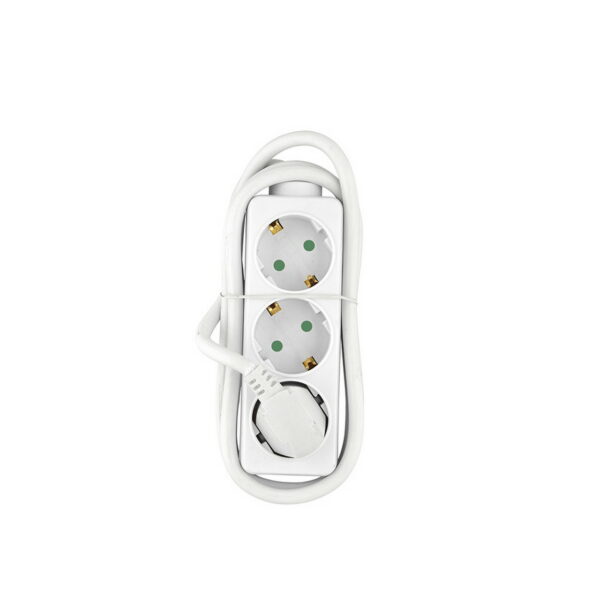 HEITECH Steckdosenleiste 3-fach Schuko weiß