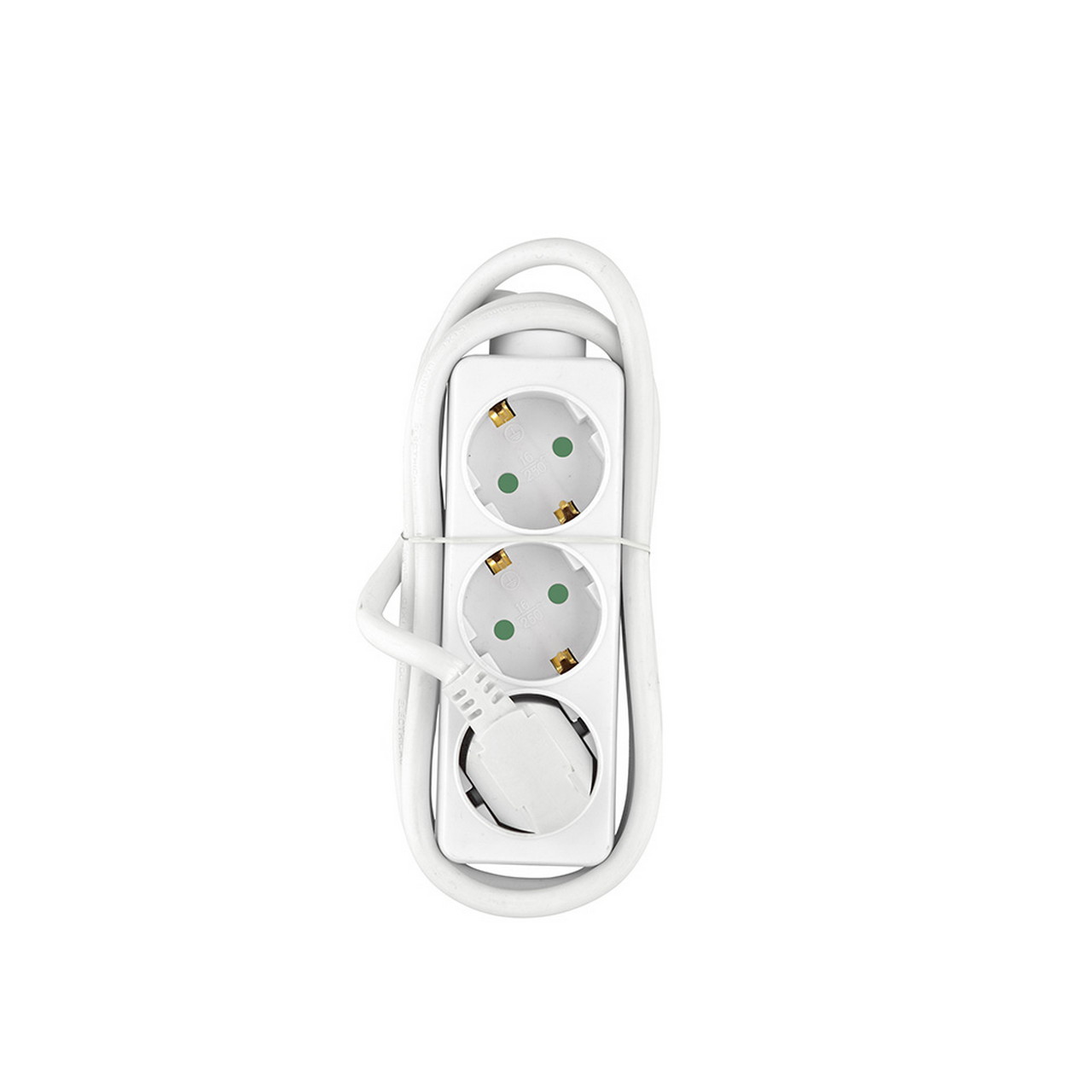 04003470_1.jpg HEITECH Steckdosenleiste 3-fach Schuko weiß – Bild 1