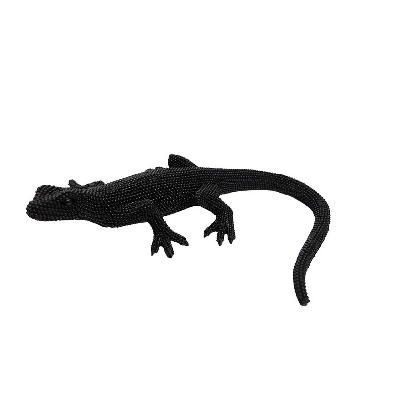 10037.jpg Dekofigur Gecko Schwarz – Bild 1