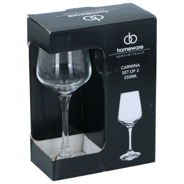 HOMEWARE Weingläser Carmina 250 ml 2er-Set