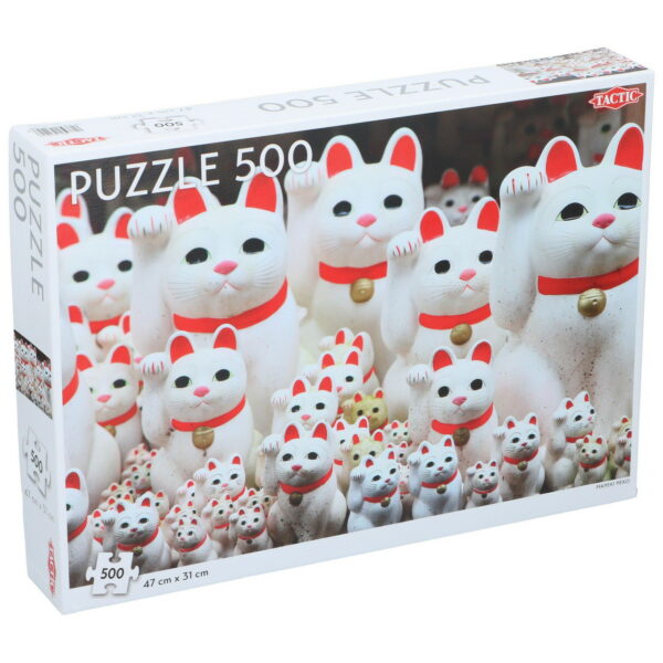 Puzzle 500 Teile Maneki Neko 47x31cm