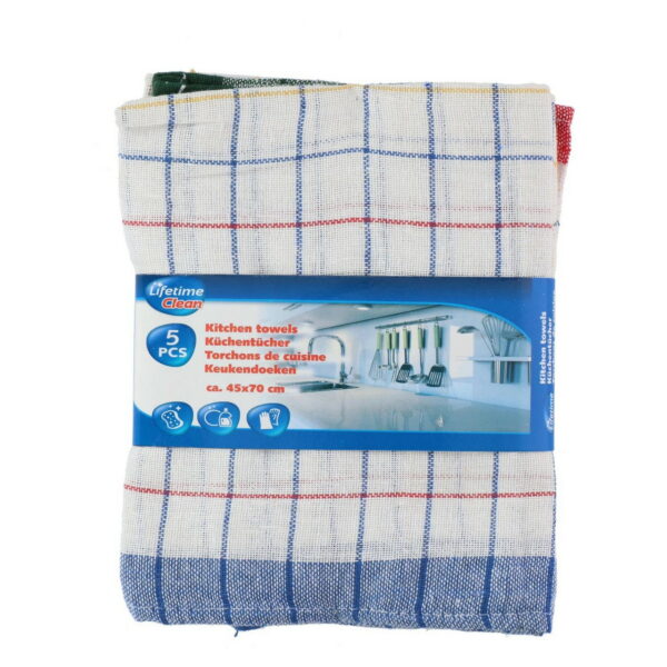 Küchentuch Kariert 45 x 70 cm 5er-Pack