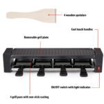 ALPINA Raclette-Grill 800 W für 4 Personen – Bild 3