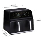 ALPINA Doppel-Heißluftfritteuse 2 × 4 L 1700 W – Bild 2