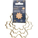 ALPINA Weihnachts-Ausstechformen Gold