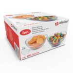 ALPINA Glasschalen 2er-Set Ø12,5 cm