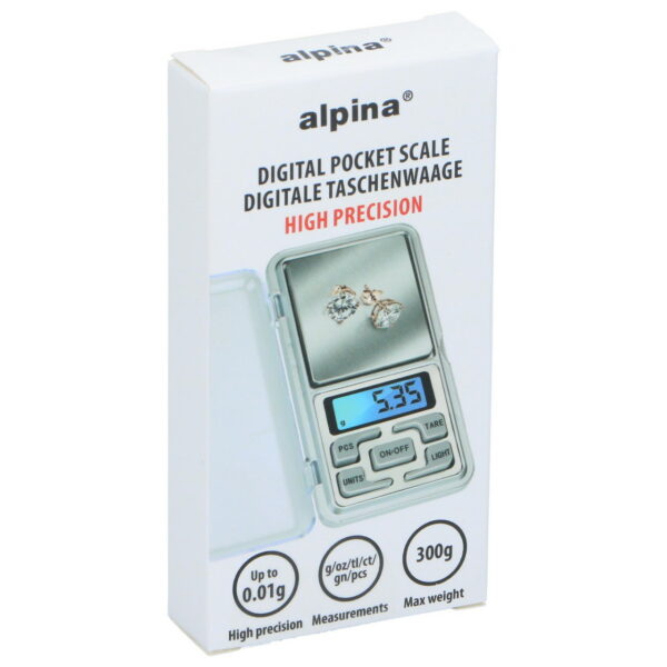ALPINA Digitale Taschenwaage
