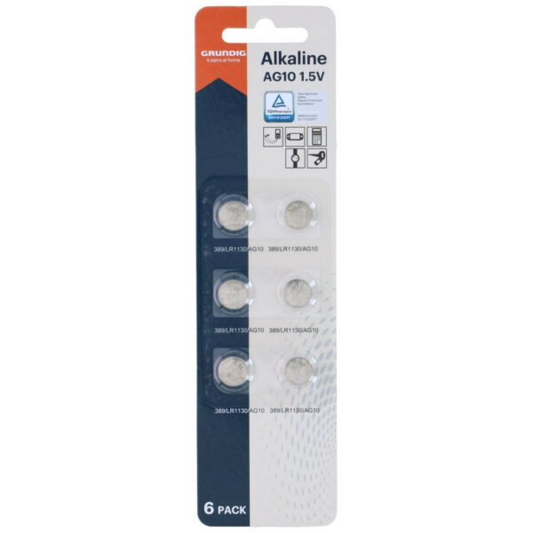 Knopfzellenbatterie AG10 LR1130 1.5V