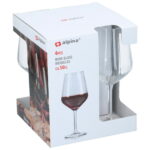 ALPINA Rotweingläser 500 ml 4er-Set