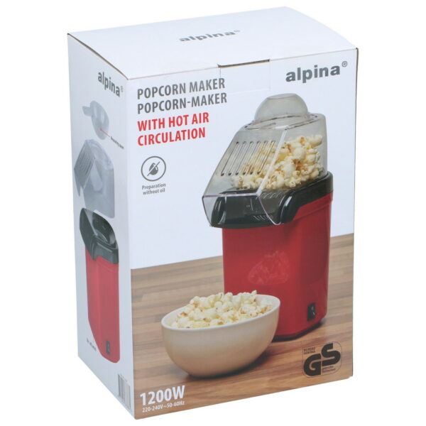 ALPINA Popcornmaschine 1200 W