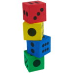 Schaumstoffwürfel 4er Set