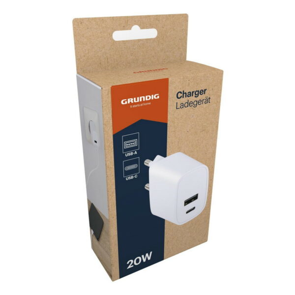 Ladegerät USB-C und USB-A 20 W