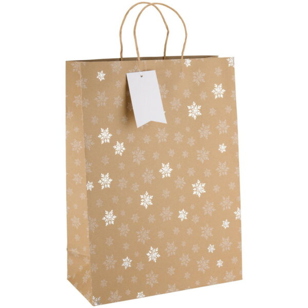 ARTI CASA Weihnachts-Geschenktüte 33 × 15 × 45 cm